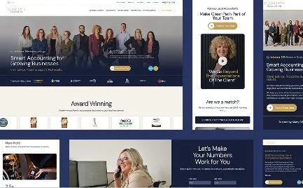 Clear Path Accounting work by Q Agency